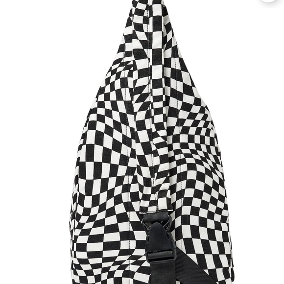 Checkered Sling Backpack